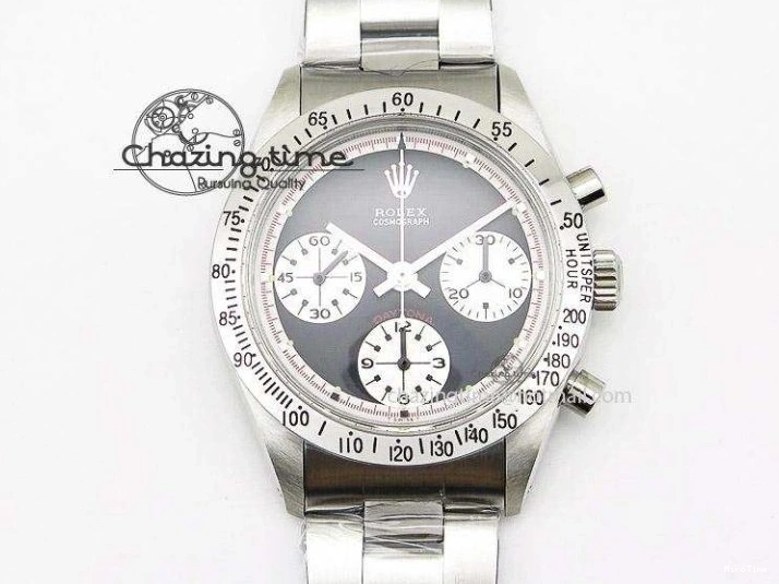 MiroTime 0201 Soft Submariner 40mm Black Ceramic 5GF Best Edition Pink Painting Dial on Black Rubber Strap SA 2472